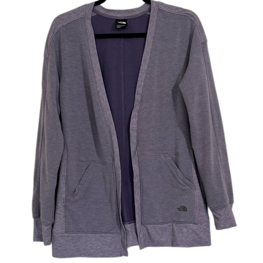 The North Face Women's Star Rise Fleece Cardigan Lunar Slate Purple Size Small - Picture 5 of 10